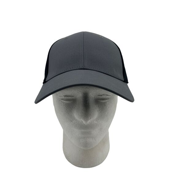 Puma Golf Hat Mens S/M Fitted Mesh Jersey Stretch Quiet Shade Moisture Wick Cap - Picture 1 of 12
